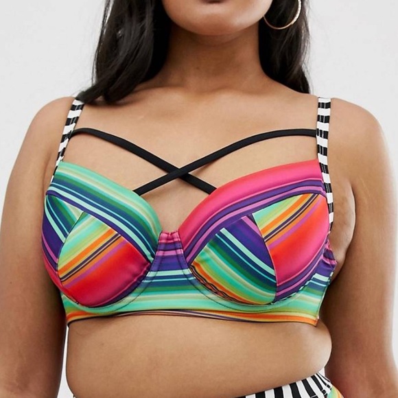 ASOS Curve Other - ASOS 2 pc Swimsuit